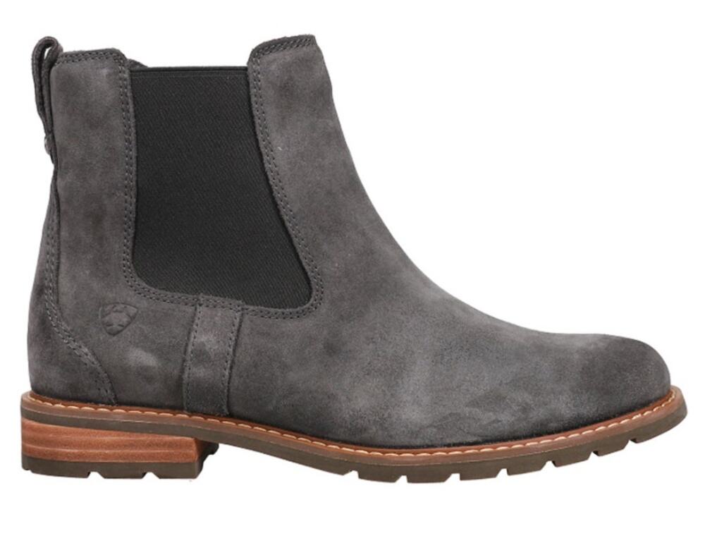 Ariat Womens Wexford Chelsea Boots US 8 B Blue Leather Waterproof NWT